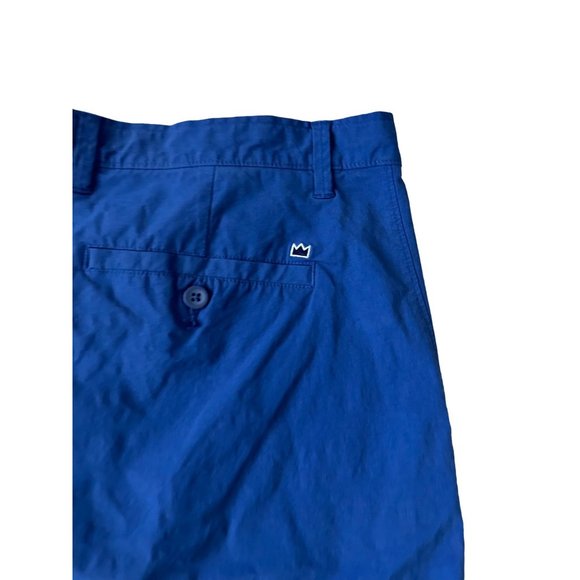 CROWN & IVY Men's Motion Flex Blue Casual Shorts Size 38 - Picture 4 of 8
